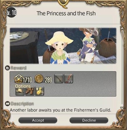 The Princess and the Fish – Final Fantasy XIV Guide